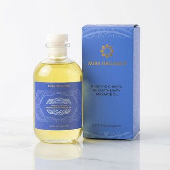 Aromatherapy Massage Oil Third Eye Chakra Blend, 2 of 2