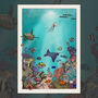 Coral Reef/Under The Sea Artwork Print, thumbnail 6 of 8