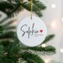 Baby's First Christmas Signature Decoration, thumbnail 2 of 2