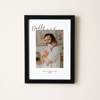 Personalised Father's Day Framed Photo Print, 2 of 4