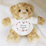 Personalised Christmas Teddy Bear, thumbnail 3 of 7