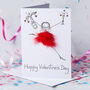 Handmade Personalised 3D Valentines Card, thumbnail 1 of 4