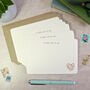 Set Of Six Meadow Heart Notecards, thumbnail 5 of 5