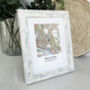 Your Favourite Location Personalised Map Framed Print, thumbnail 5 of 9