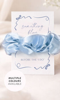 Something Blue Hen Party Favours Scrunchies Party Bag Fillers, 6 of 6