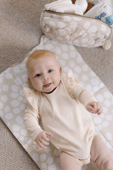 Quilted Washbag Scallop, 5 of 7