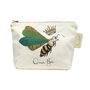 Queen Bee Make Up Bag, thumbnail 1 of 2