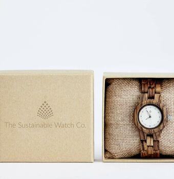 The Pine: Handmade Natural Wood Wristwatch, 2 of 8