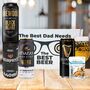 Stout Beer 'Best Dad' Four Can Gift Pack With Glass, thumbnail 1 of 3