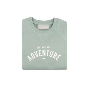 Sage 'Let's Have An Adventure' Sweatshirt, 2 of 3