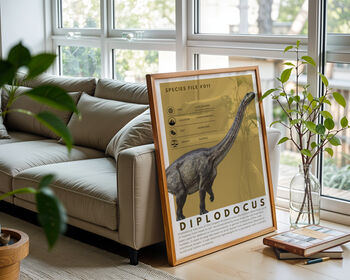 Diplodocus | Dinosaur Art Print, 2 of 8