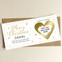 Personalised Christmas Surprise Scratch Card: Gold / Red Heart Design, thumbnail 10 of 12