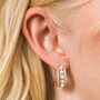 Crystal And Pearl Illusion Earrings, thumbnail 1 of 3