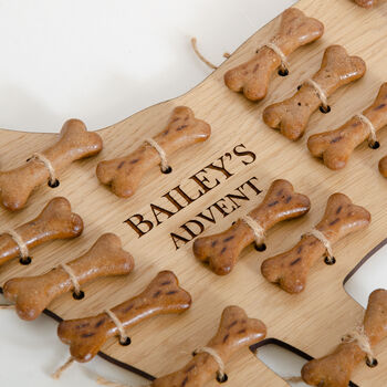 Personalised Golden Retriever Dog Advent Calendar, 9 of 9