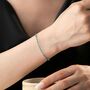 Natural Amazonite Bracelet, thumbnail 3 of 7