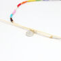 Just Like Us Pride Kebebasan Beaded Necklace, thumbnail 5 of 8