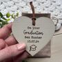 Personalised Graduation Wooden Heart Gift, thumbnail 1 of 3