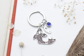 Personalised Koi Fish Keyring Koi Lover Gift, 3 of 8