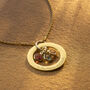 Sterling Silver Family Eternal Ring And Birthstone Personalised Necklace, thumbnail 1 of 12