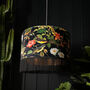Shadow Caller Lampshade With Gold Lining And Fringing, thumbnail 2 of 11