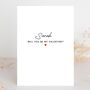 Will You Be My Valentine Personalised Name Valentines Day Card, thumbnail 3 of 6