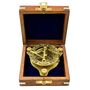 Personalised Three Inch Adjustable Sundial Compass Graduation Gift, thumbnail 2 of 12