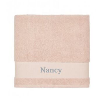Personalised Premium Cotton Hand Bath Sheet Towel, 12 of 12