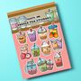 Bubble Tea Sticker Sheet | Cute Stickers, thumbnail 2 of 4