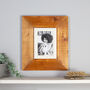 Reclaimed Wooden Photo Frame Handmade In The UK, thumbnail 1 of 7