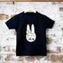 'Some Bunny Loves Me' Girls T Shirt, thumbnail 1 of 2