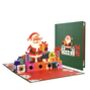 Pop Up 3D Santa Money Wallet Christmas Card, thumbnail 5 of 5