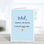 Dad Great Mum Too Mother's Day Card For Dad, thumbnail 2 of 3