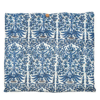 Serendipity Cotton Quilted Tote Bag Blue Reef, 4 of 4