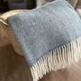 Beehive Wool Throw In Various Colours, thumbnail 3 of 7