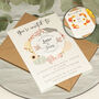 Pumpkin Wedding Invitation Acrylic Magnets And Cards, thumbnail 1 of 8