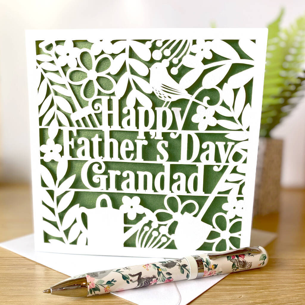 Personalised Father's Day Gardening Card, 1 of 2