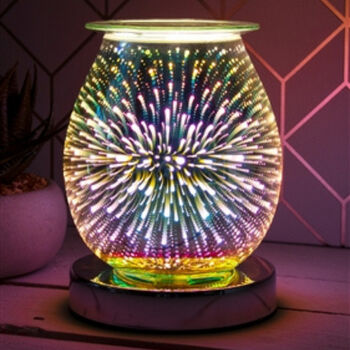 Electric Aroma Glass Lamp With 3D Firework Design, 4 of 4