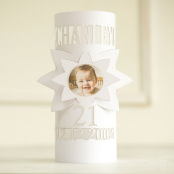 Personalised Birthday Photo Lantern Gift 50th, 6 of 11