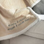 Personalised Maternity Mummy And Me Neutral Blanket, thumbnail 5 of 11