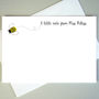 Set Of 12 Personalised Notecards With Bee, thumbnail 1 of 2