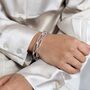 Sterling Silver Lattice Bangle, thumbnail 6 of 8