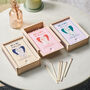 Personalised Wedding Details Wooden Matchbox, thumbnail 4 of 9