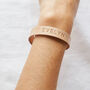 Personalised Leather Wristband, thumbnail 1 of 4