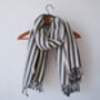 Personalised Beach Towel And Shawl, Carrier Strap, thumbnail 4 of 11