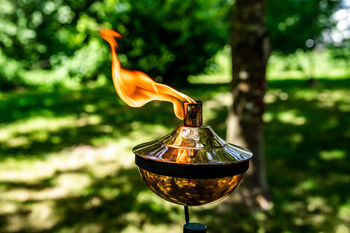 Capella Outdoor Garden Torch Copper, 5 of 6