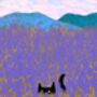 Lavender Field Print, thumbnail 2 of 2