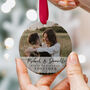 Personalised First Christmas Together Ornament 2025, thumbnail 1 of 7