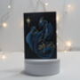 Dragon With Fairy Lights Christmas Card, thumbnail 2 of 4