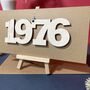 Personalised 50th Birthday 1976 Year Card, thumbnail 10 of 11