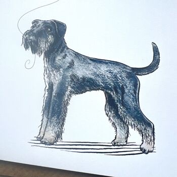 Giant Schnauzer Birthday Card, 6 of 7